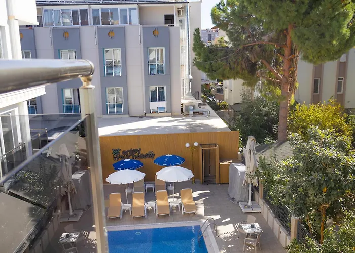 Güden-Pearl Apart Hotel , Große Apartments mit Küche , Privater Strand , Ausgezeichnetes Frühstück Antalya